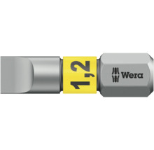 Skrutkovací bit Wera plochý 1,2
