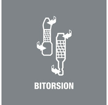 Symbol Bitorsion pre bity skrutkovača