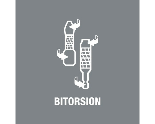 Symbol Bitorsion pre bity skrutkovača