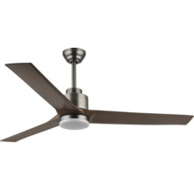 Stropný ventilátor s tromi lopatkami a integrovaným osvetlením
