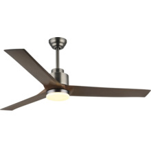 Stropný ventilátor s tromi lopatkami a integrovanou lampou