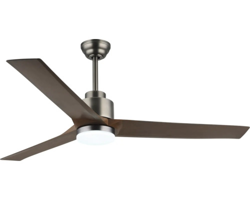 Stropný ventilátor s tromi lopatkami a integrovaným osvetlením