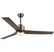 Stropný ventilátor s tromi lopatkami a integrovaným svetlom