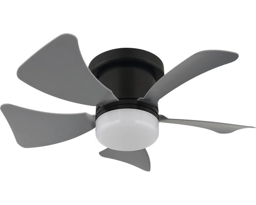 Stropný ventilátor s osvetlením a piatimi lopatkami