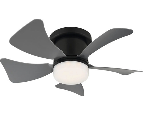 Stropný ventilátor s LED osvetlením a piatimi lopatkami