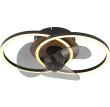Stropný ventilátor s LED osvetlením a tromi lopatkami