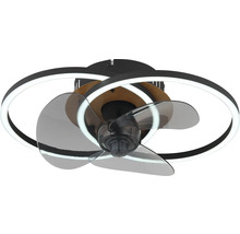 Stropný ventilátor s LED osvetlením a tromi lopatkami