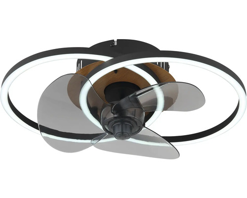 Stropný ventilátor s LED osvetlením a tromi lopatkami