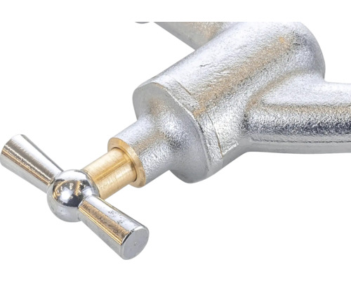 Kovová vodovodná batéria s krížovou rukoväťou