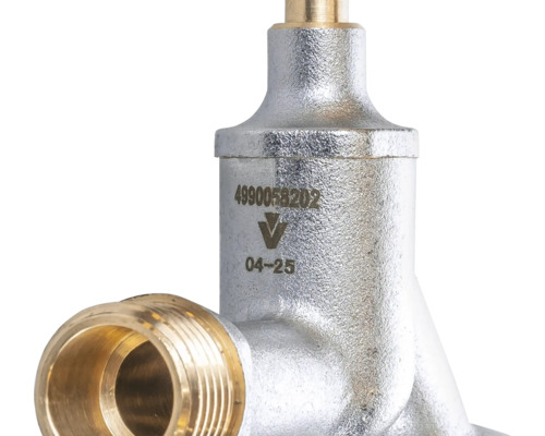 Rohový ventil z kovu so závitovým pripojením