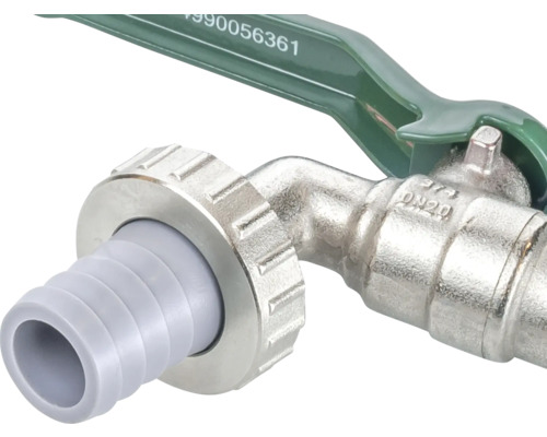 Rohový kohút s hadicovým nástavcom a pákovou rukoväťou