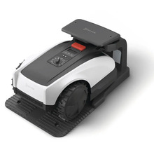 Robotická kosačka na trávu Ecovacs s nabíjacou stanicou