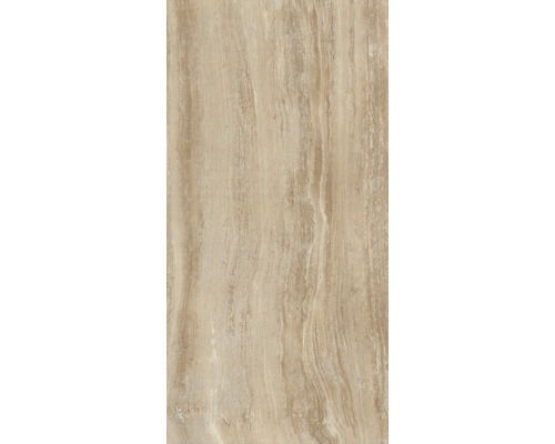 Béžová podlahová dlaždica so vzhľadom dreva.