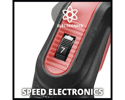 Detail elektronickej regulácie otáčok na elektrickom náradí.