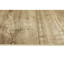 Detail vinylovej podlahy s imitáciou dreva