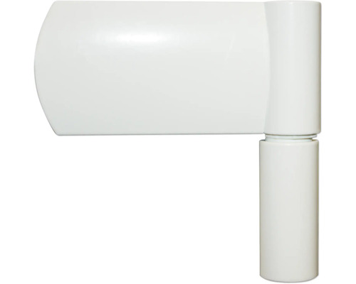 Biely dverný záves