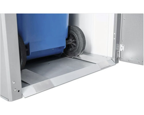 Kôš na odpad s rampou pre jednoduché plnenie