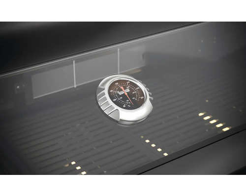 Vnútro grilu s ukazovateľom teploty