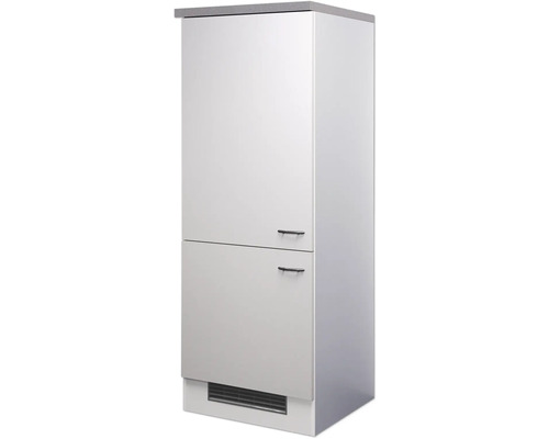 Kúpeľňová skrinka s dvomi dvierkami a úchytkami