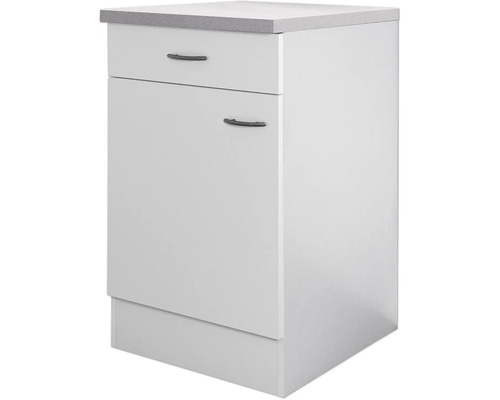 Spodná skrinka so zásuvkou a dvierkami do kuchýň alebo kúpeľní