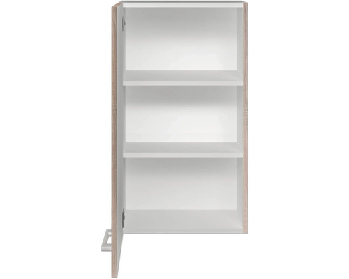 Otvorená vysoká skriňa s tromi policami