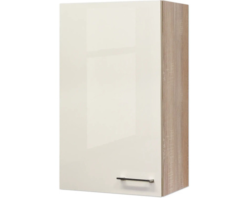 Závesná skrinka s dvierkami a úchytkou