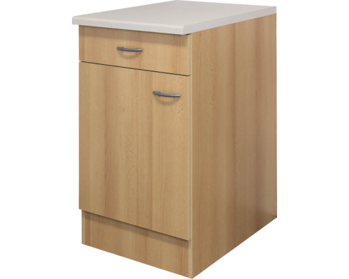 Spodná skrinka so zásuvkou a dvierkami do kúpeľne