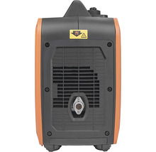 Pohľad zozadu na generátor prúdu