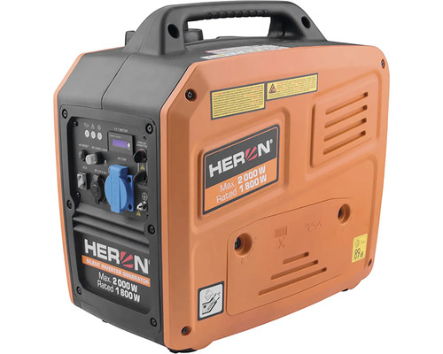 Elektrocentrála Heron s maximálnym výkonom 2000 W a menovitým výkonom 1800 W.