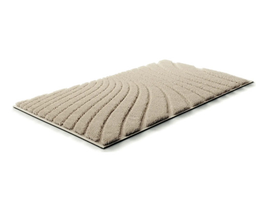 Obdĺžniková rohožka so zvlneným vzorom
