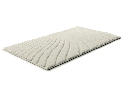 Obdĺžniková kúpeľňová predložka s vlnovým vzorom