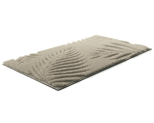 Obdĺžnikový kúpeľňový koberec s rastlinným vzorom