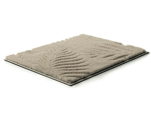 Béžová čistiaca rohožka so vzorom