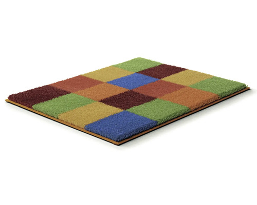 Rohožka so štvorcovým vzorom