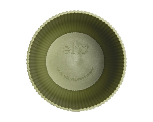 Kvetináč Elho z recyklovaného plastu, pohľad zhora