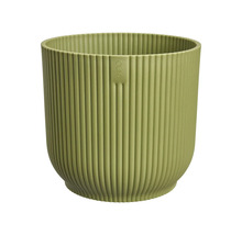 Rebrovaný kvetináč z plastu