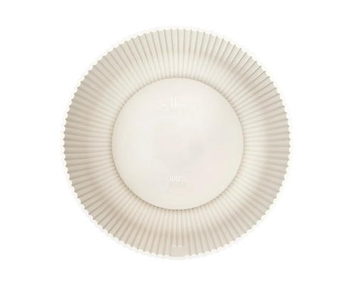 Kvetináč z plastu, rebrovaný dizajn