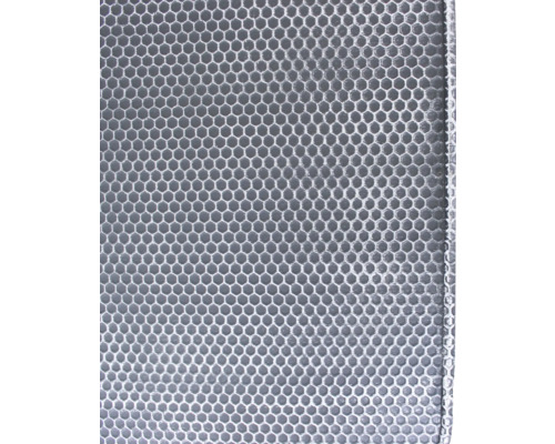 Detail hliníkovej voštinovej dosky