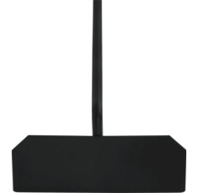 Čierny stojan na dosky