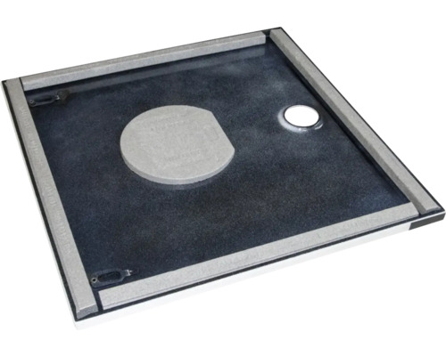 Štvorcová sprchová vanička z liateho minerálu