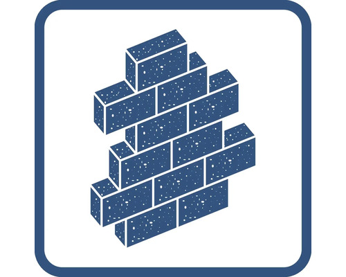 Symbol muriva pre stavebný materiál