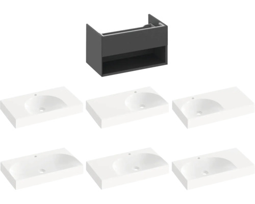 Skrinka pod umývadlo a umývadlá do kúpeľne