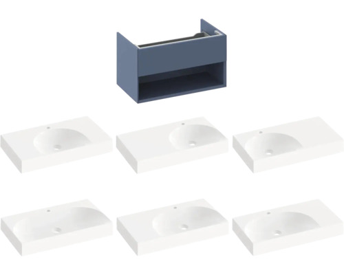 Skrinka pod umývadlo s umývadlom do kúpeľne