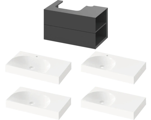 Skrinka pod umývadlo a umývadlá do kúpeľne