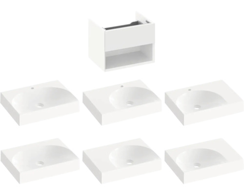 Skrinka pod umývadlo a umývadlo do kúpeľne