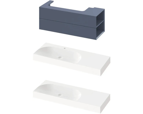 Umývadlo so skrinkou a umývadlom