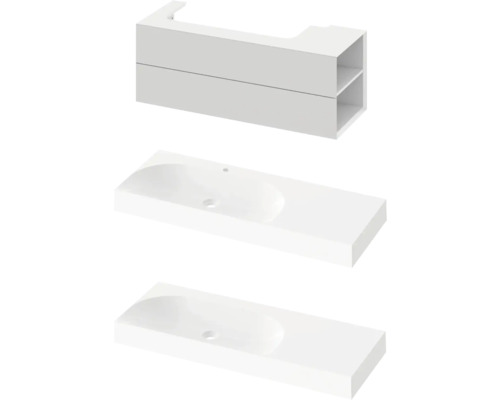 Skrinka pod umývadlo a umývadlo do kúpeľne