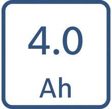Symbol 4,0 ampérhodín