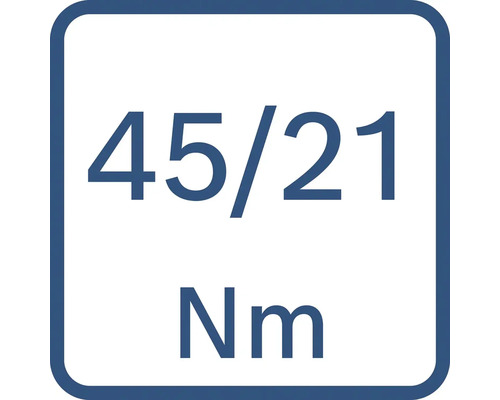 Nastavenie krútiaceho momentu 45/21 Newtonmetrov