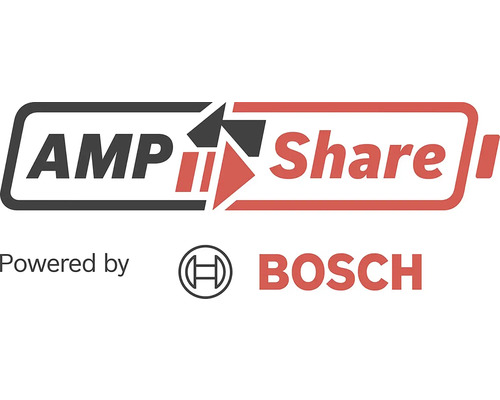 Logo AMP Share Powered by Bosch